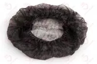 Шапочка шарлотта, черная, упаковка 100 шт. Шапочка шарлотта, черная, упаковка 100 шт.